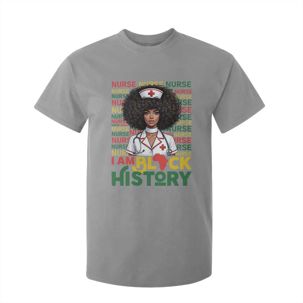 I Am Black History T Shirt For Kid Black History Month Nurse Gift - African Pride