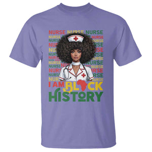 I Am Black History T Shirt Black History Month Nurse Gift - African Pride