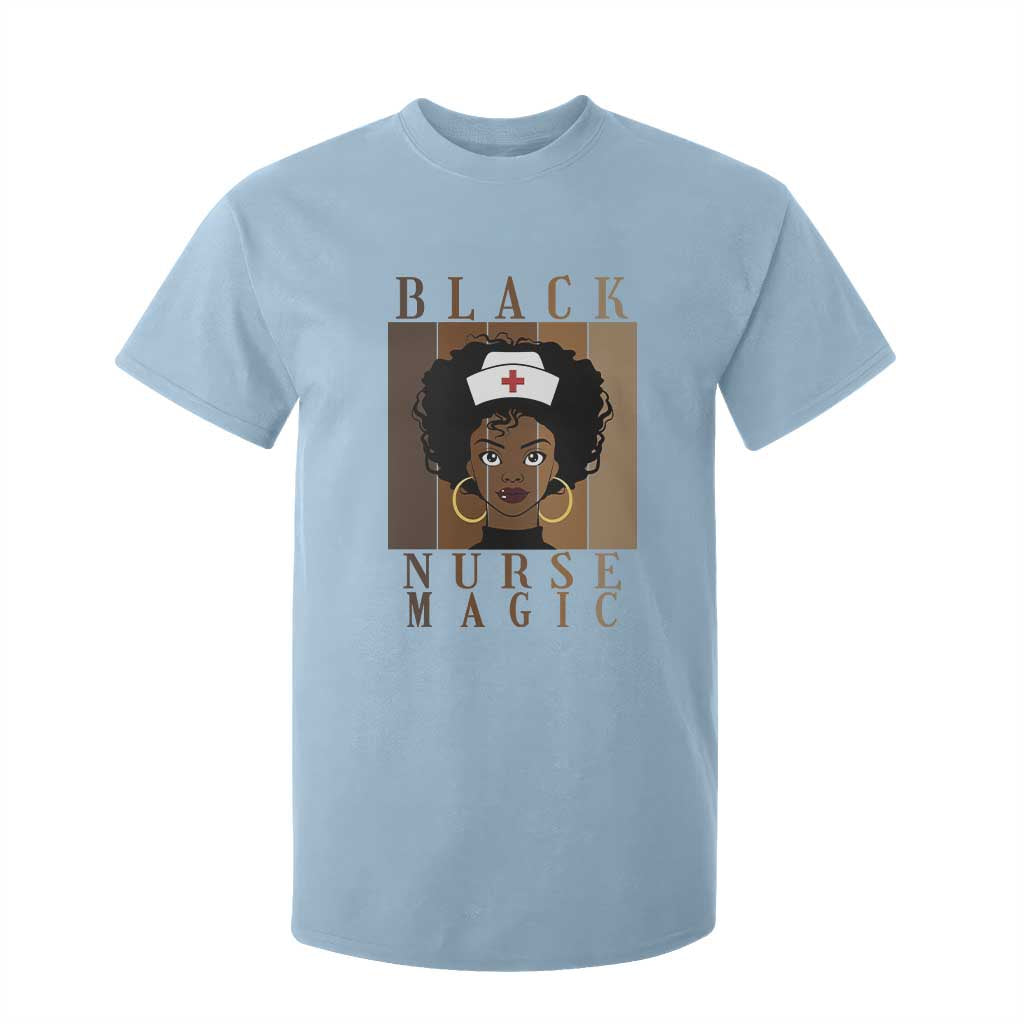Black Nurse Magic T Shirt For Kid Black History Month Nurse Gift - African Pride