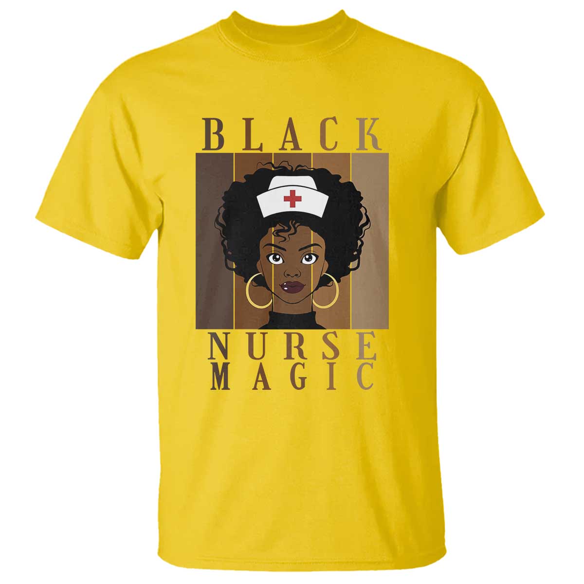 Black Nurse Magic T Shirt Black History Month Nurse Gift - African Pride