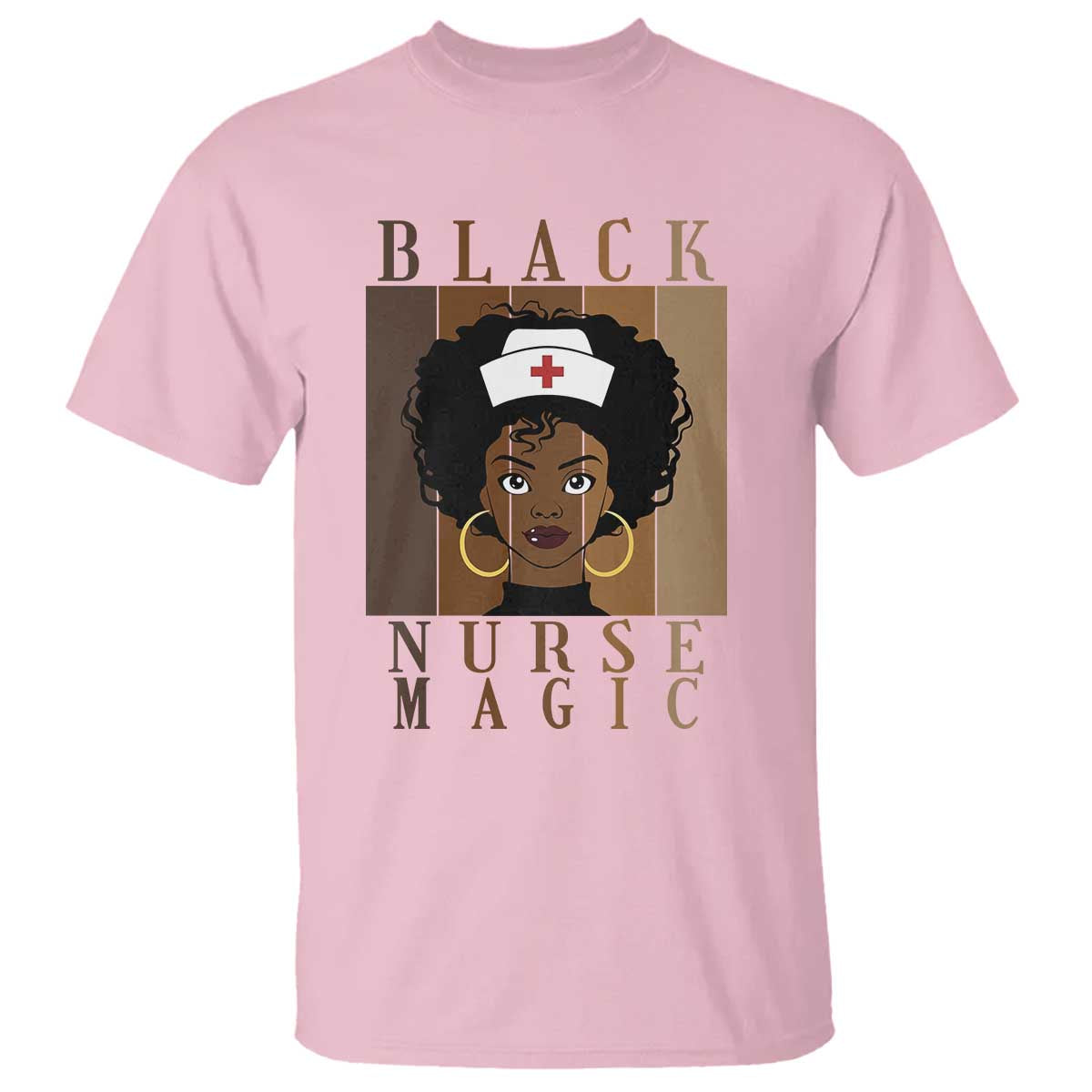 Black Nurse Magic T Shirt Black History Month Nurse Gift - African Pride