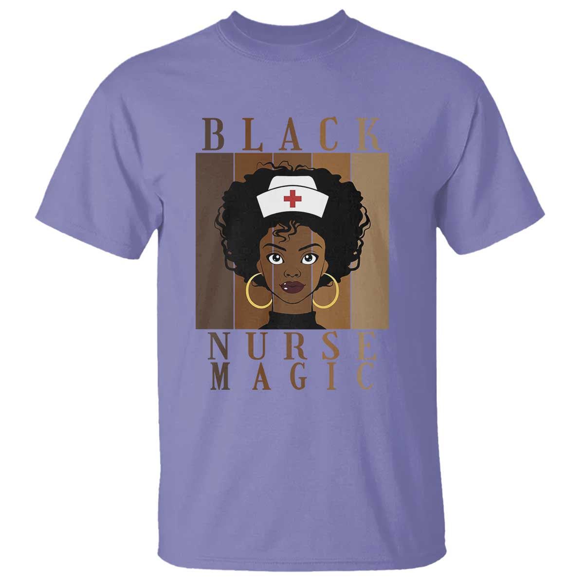 Black Nurse Magic T Shirt Black History Month Nurse Gift - African Pride