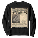 Madam C.J. Walker Sweatshirt I Made My Own Opportunity - African Pride
