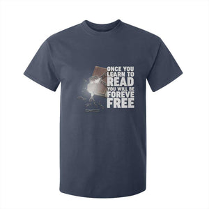 Frederick Douglass Freedom Quote T Shirt For Kid Once You Learn To Read - African Pride