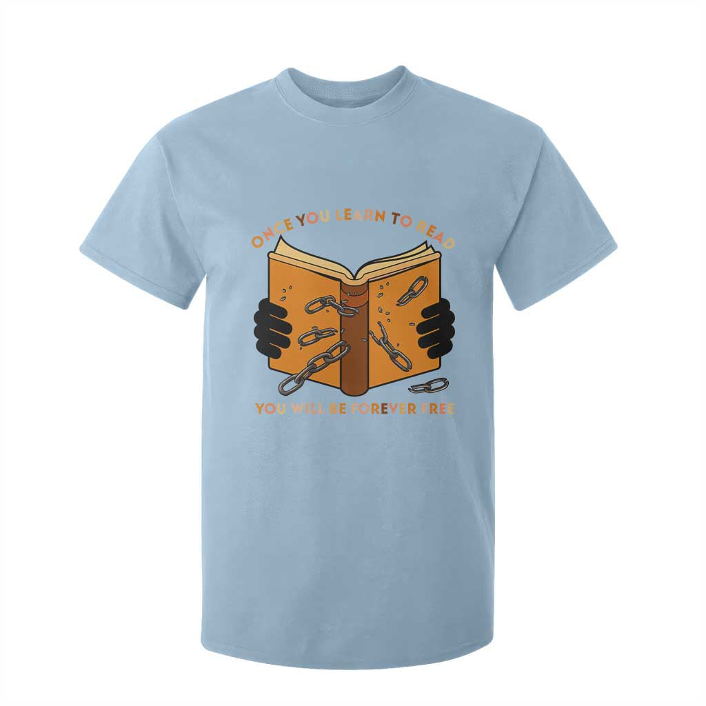 Breaking Every Chain Education T Shirt For Kid Frederick Douglass Quote - African Pride