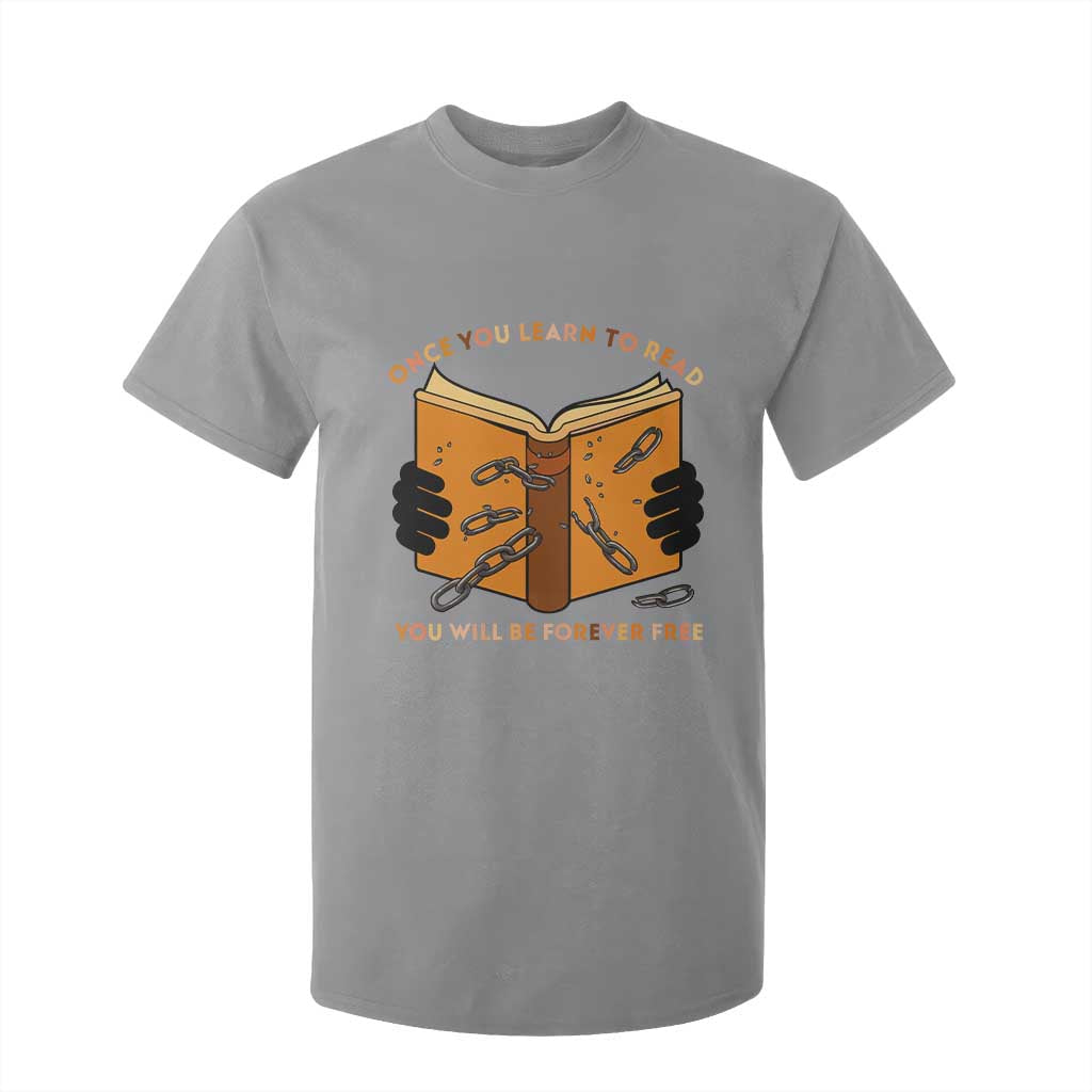 Breaking Every Chain Education T Shirt For Kid Frederick Douglass Quote - African Pride