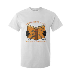 Breaking Every Chain Education T Shirt For Kid Frederick Douglass Quote - African Pride