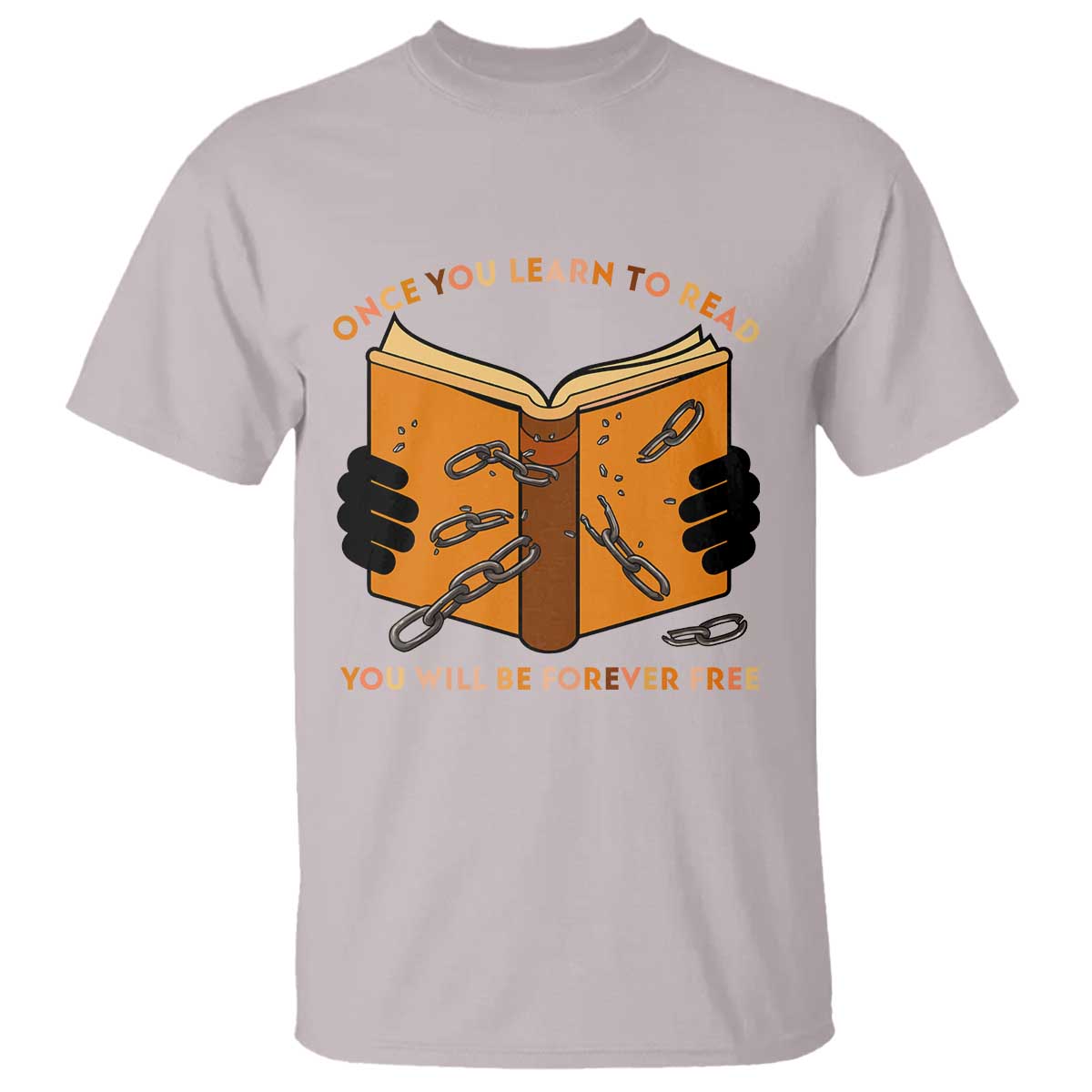 Breaking Every Chain Education T Shirt Frederick Douglass Quote - African Pride