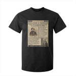 Education Is Freedom Newspaper T Shirt For Kid Frederick Douglass Black History Month Gift - African Pride