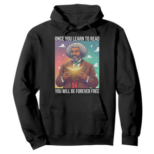Frederick Douglass Reading And Freedom Hoodie African American Heritage - African Pride