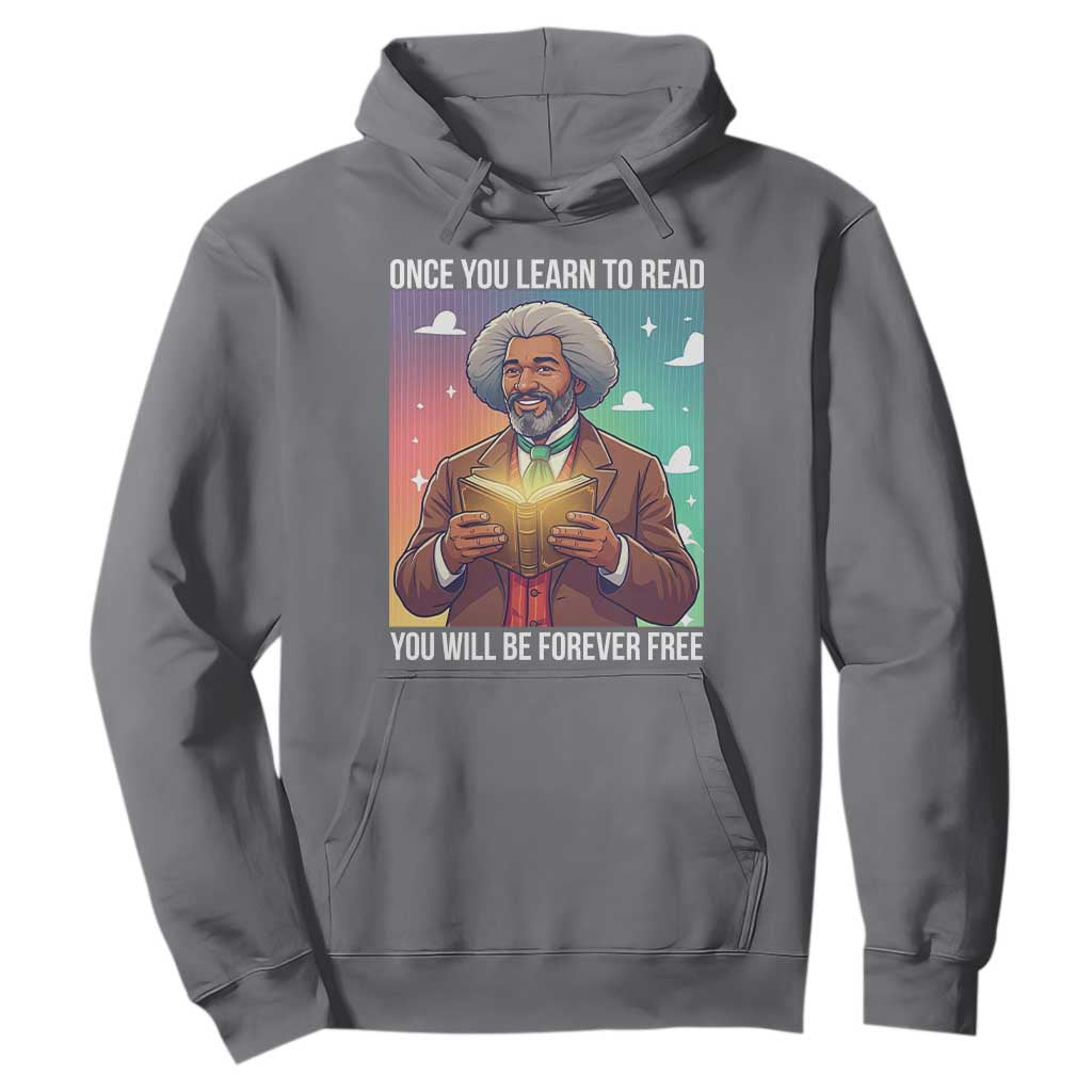 Frederick Douglass Reading And Freedom Hoodie African American Heritage - African Pride