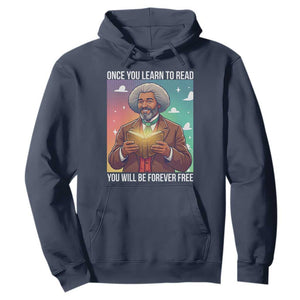 Frederick Douglass Reading And Freedom Hoodie African American Heritage - African Pride