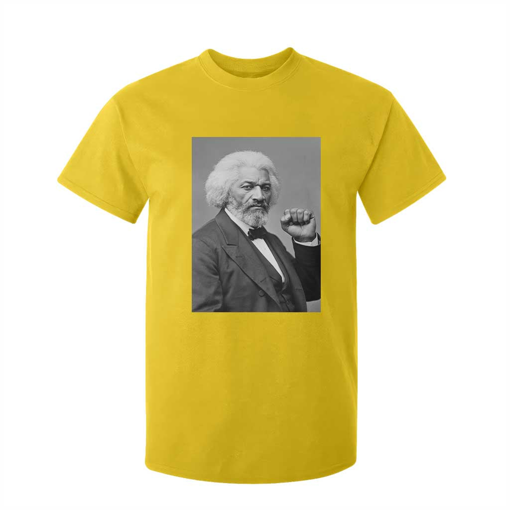 Strong Black History Leader T Shirt For Kid Frederick Douglass Empowerment - African Pride