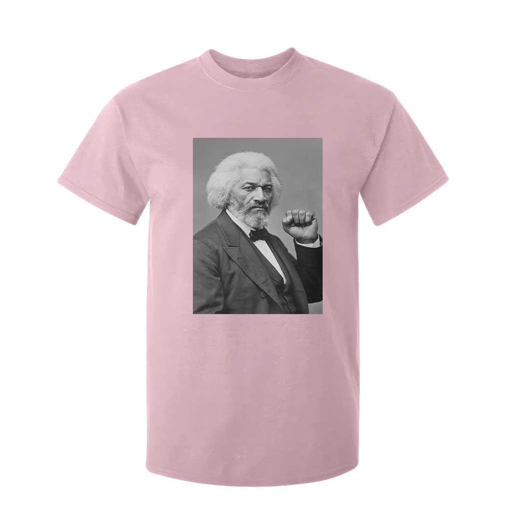 Strong Black History Leader T Shirt For Kid Frederick Douglass Empowerment - African Pride