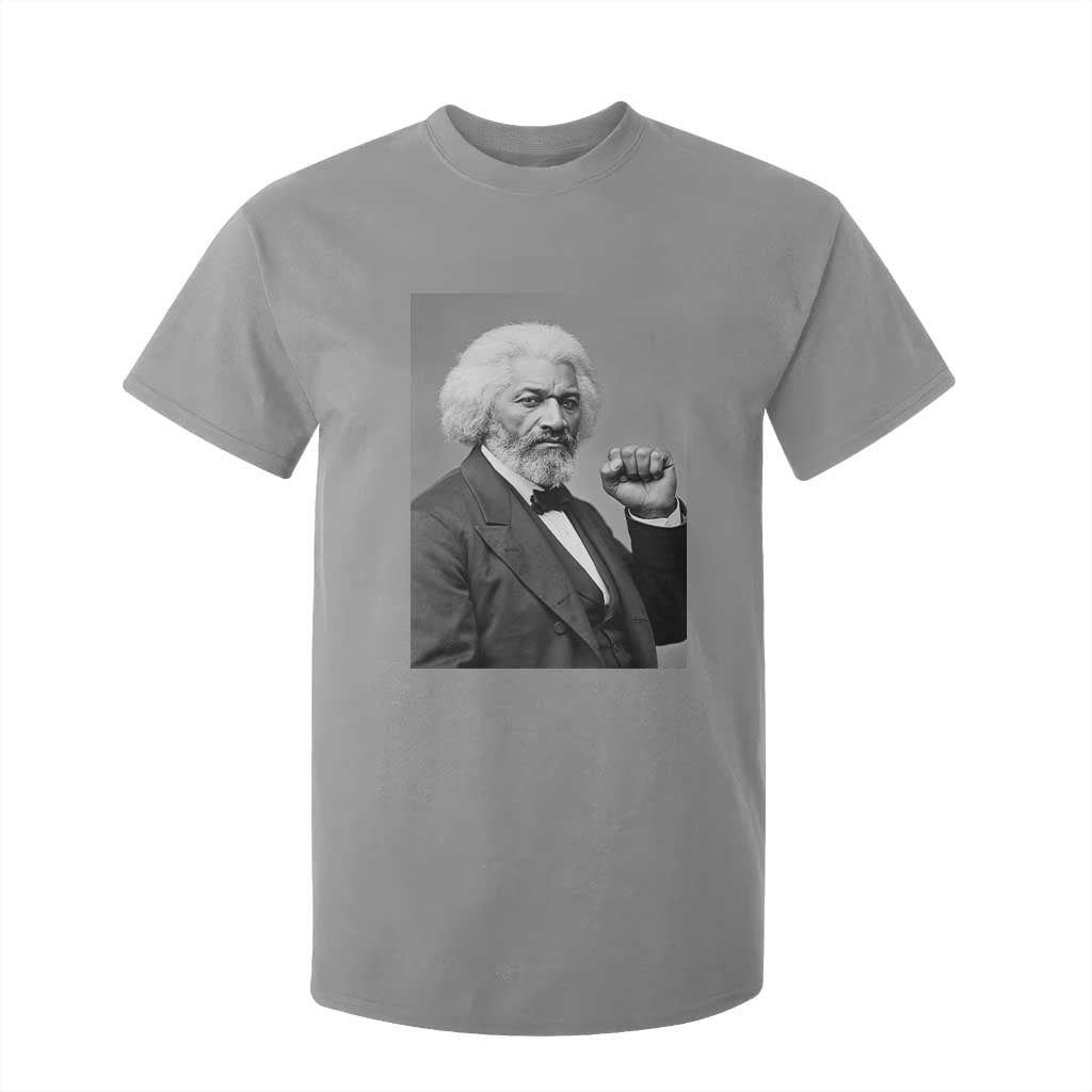 Strong Black History Leader T Shirt For Kid Frederick Douglass Empowerment - African Pride