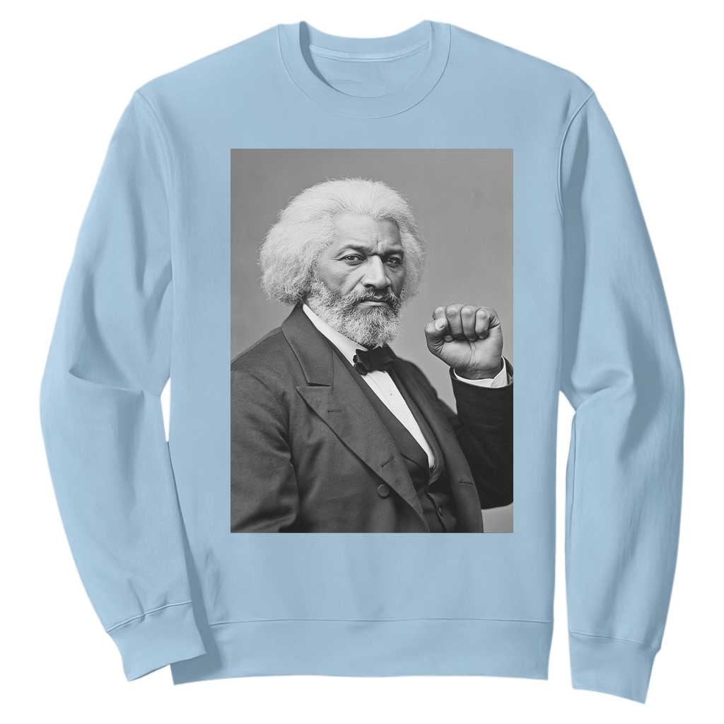 Strong Black History Leader Sweatshirt Frederick Douglass Empowerment - African Pride