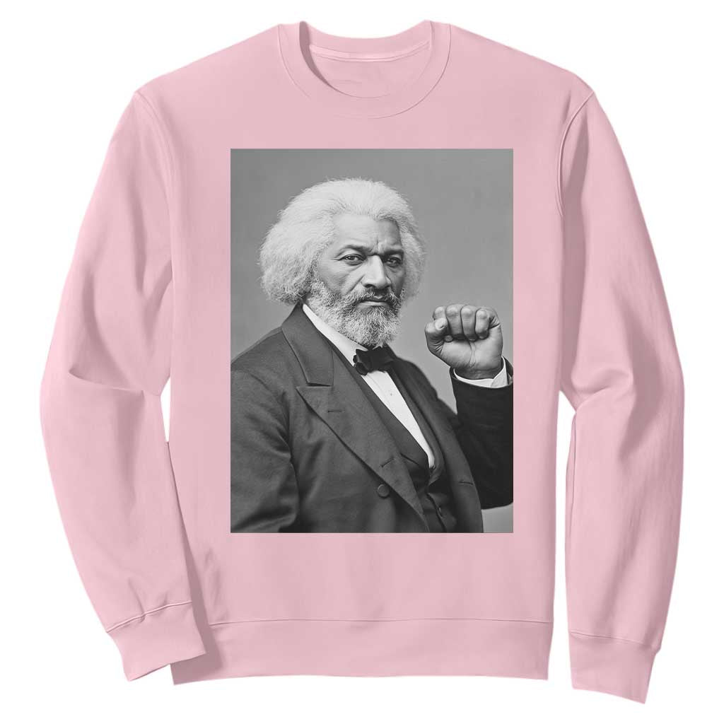 Strong Black History Leader Sweatshirt Frederick Douglass Empowerment - African Pride