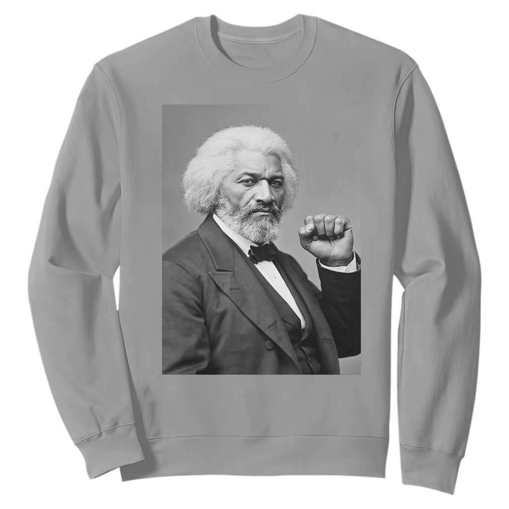 Strong Black History Leader Sweatshirt Frederick Douglass Empowerment - African Pride