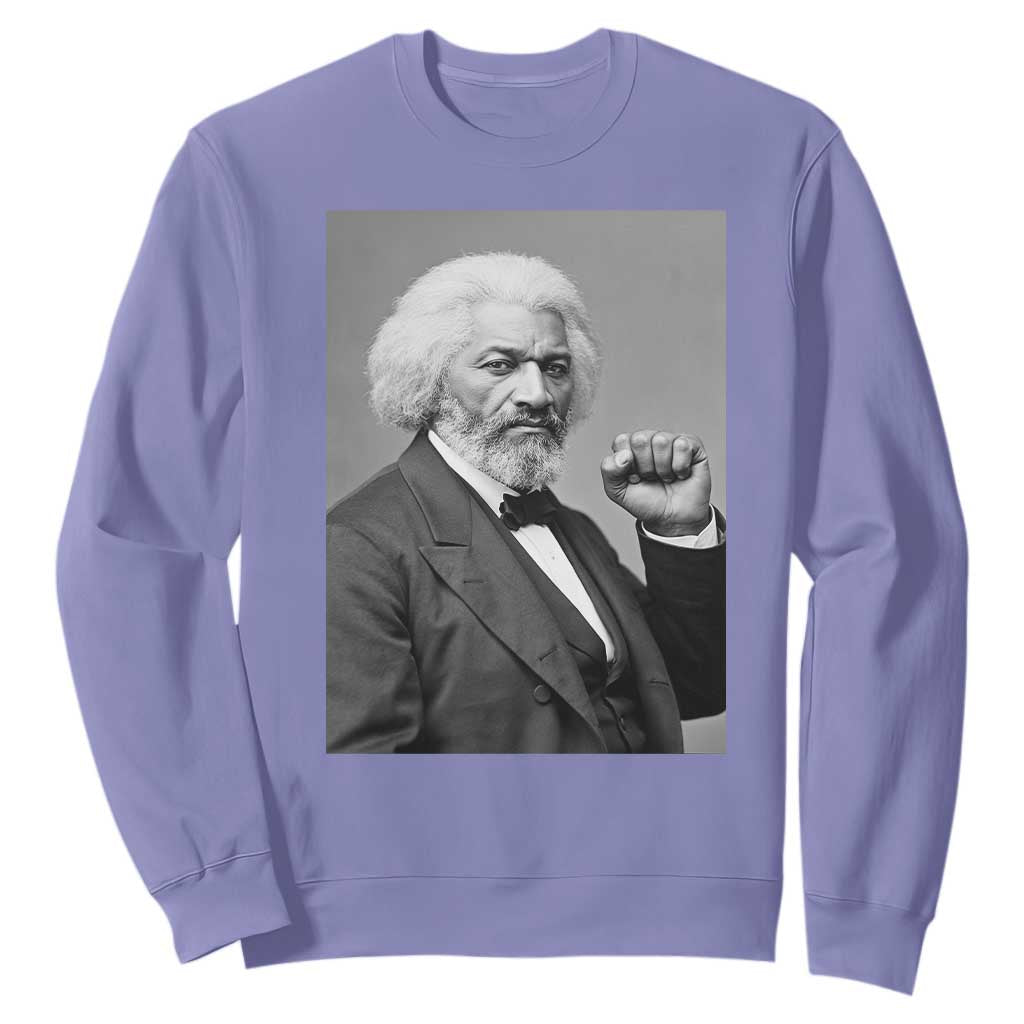 Strong Black History Leader Sweatshirt Frederick Douglass Empowerment - African Pride