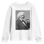 Strong Black History Leader Youth Sweatshirt Frederick Douglass Empowerment - African Pride