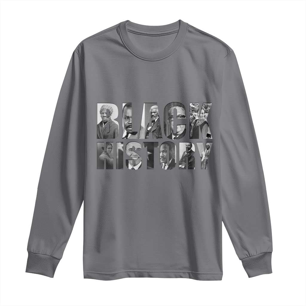African American Leaders Long Sleeve Shirt Black History Month Legends - African Pride