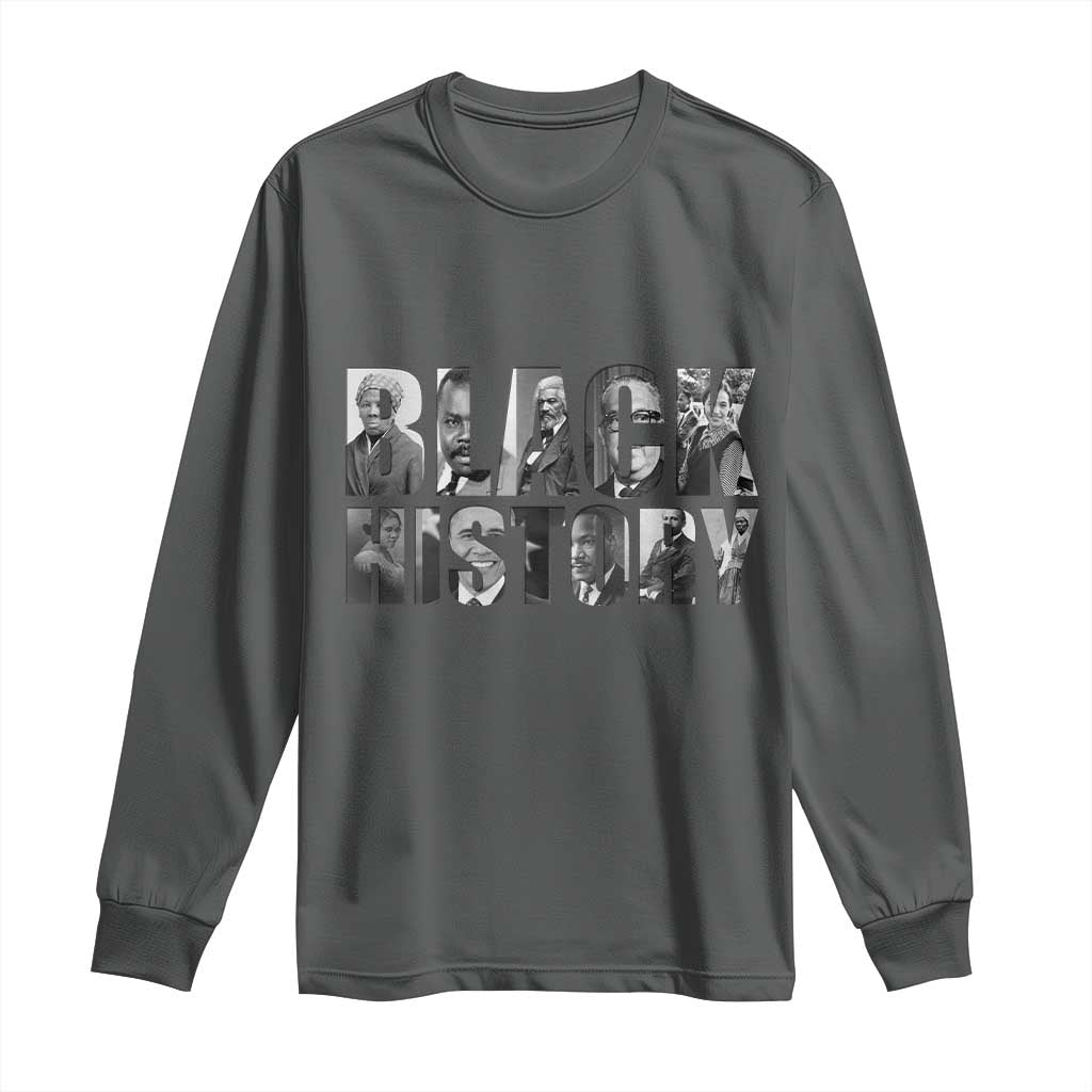 African American Leaders Long Sleeve Shirt Black History Month Legends - African Pride