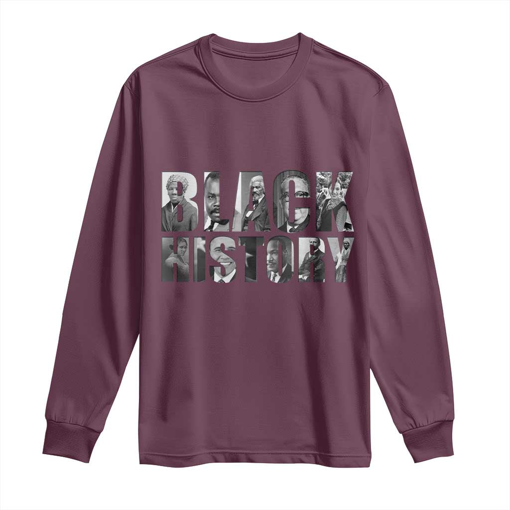African American Leaders Long Sleeve Shirt Black History Month Legends - African Pride