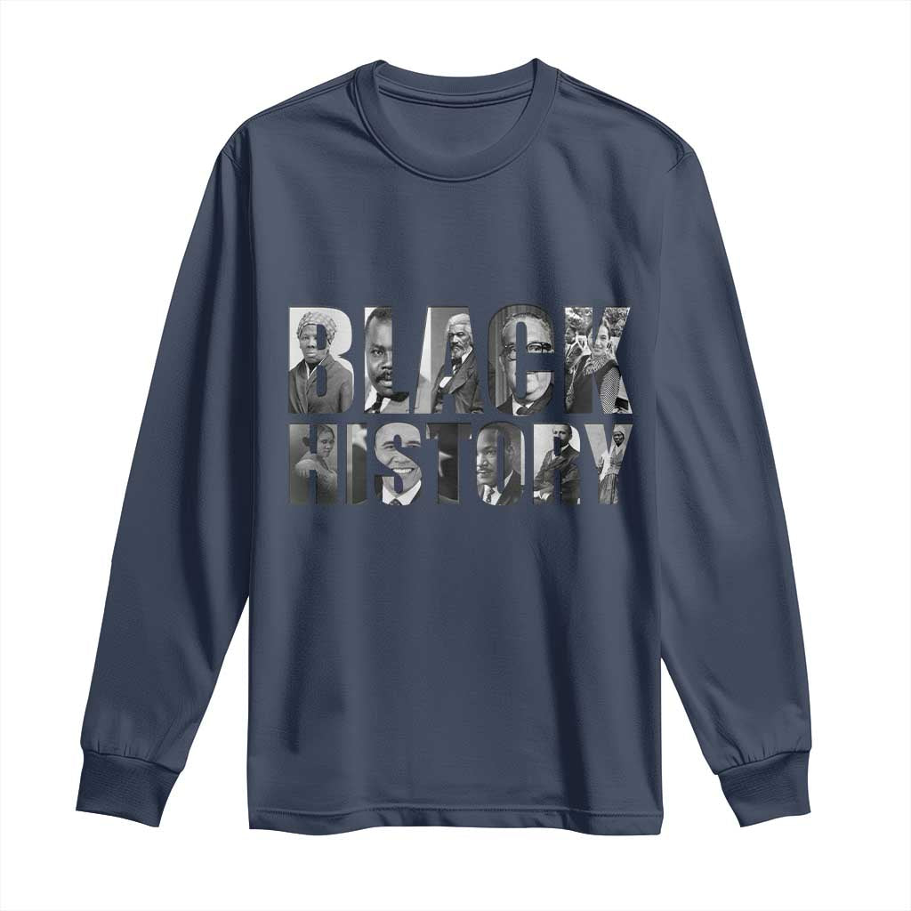 African American Leaders Long Sleeve Shirt Black History Month Legends - African Pride