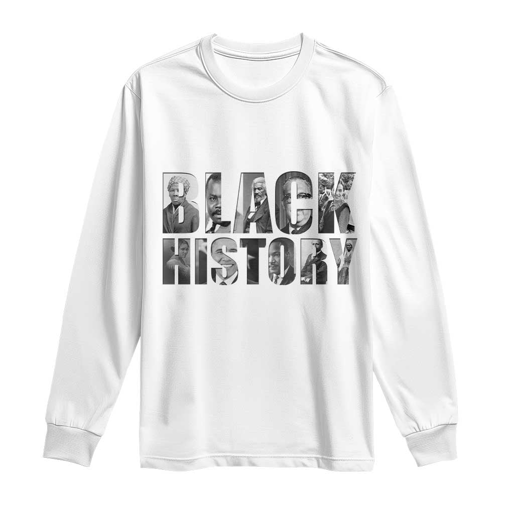 African American Leaders Long Sleeve Shirt Black History Month Legends - African Pride