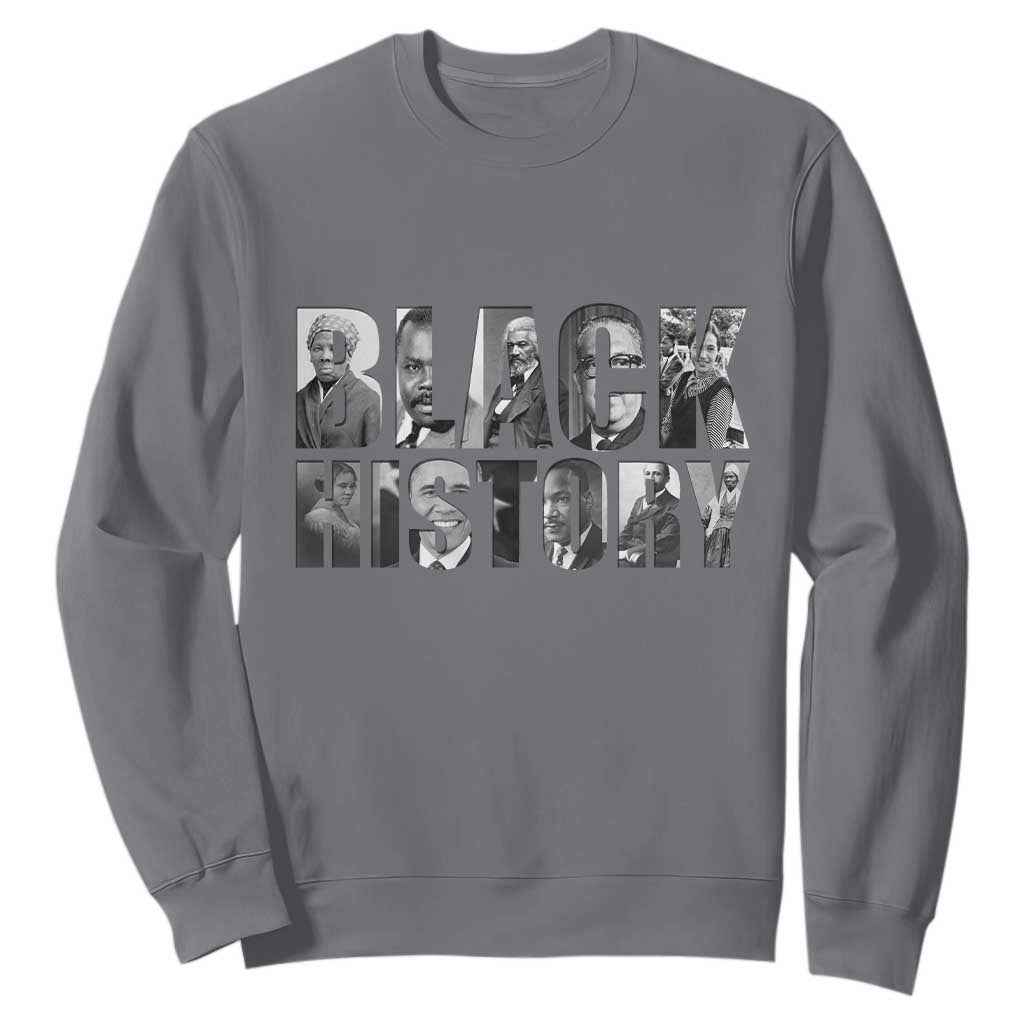 African American Leaders Sweatshirt Black History Month Legends - African Pride