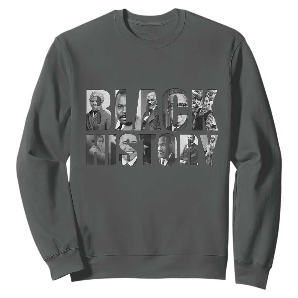 African American Leaders Sweatshirt Black History Month Legends - African Pride