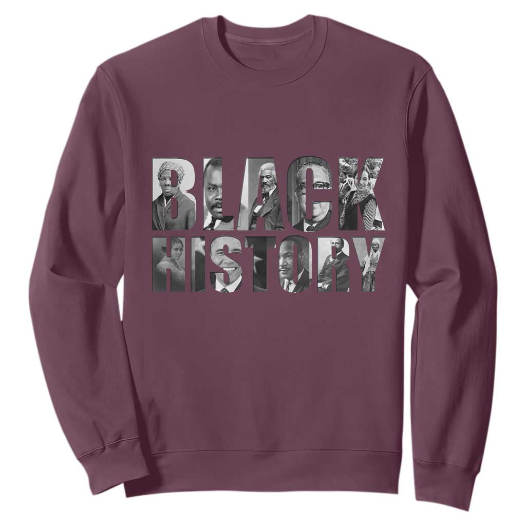 African American Leaders Sweatshirt Black History Month Legends - African Pride