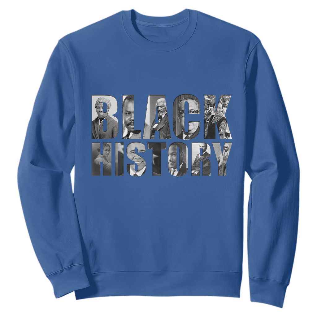 African American Leaders Sweatshirt Black History Month Legends - African Pride
