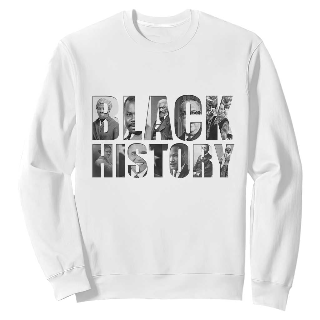 African American Leaders Sweatshirt Black History Month Legends - African Pride