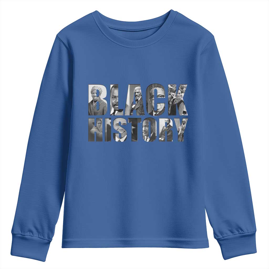 African American Leaders Youth Sweatshirt Black History Month Legends - African Pride