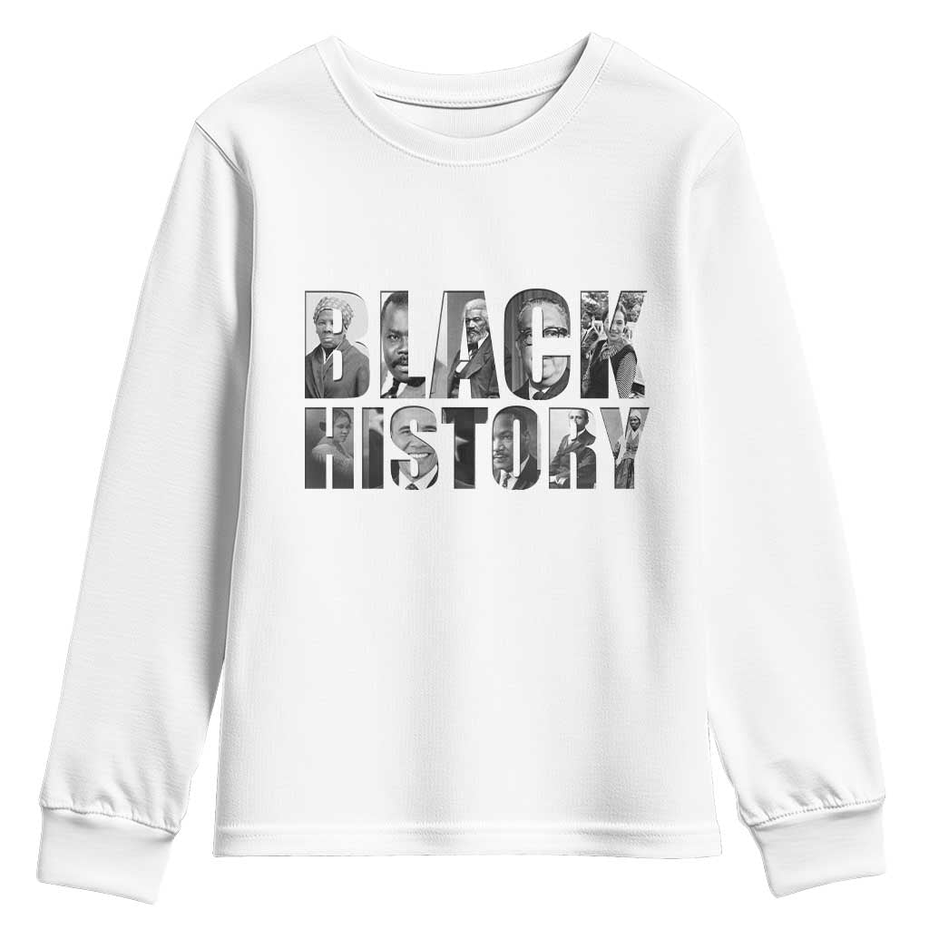African American Leaders Youth Sweatshirt Black History Month Legends - African Pride