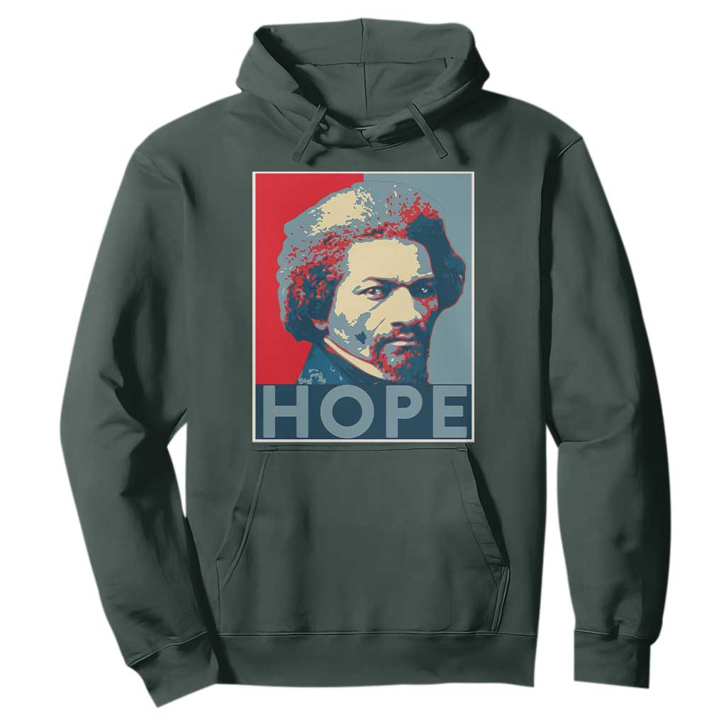 Frederick Douglass Hope Poster Hoodie African American Heritage - African Pride