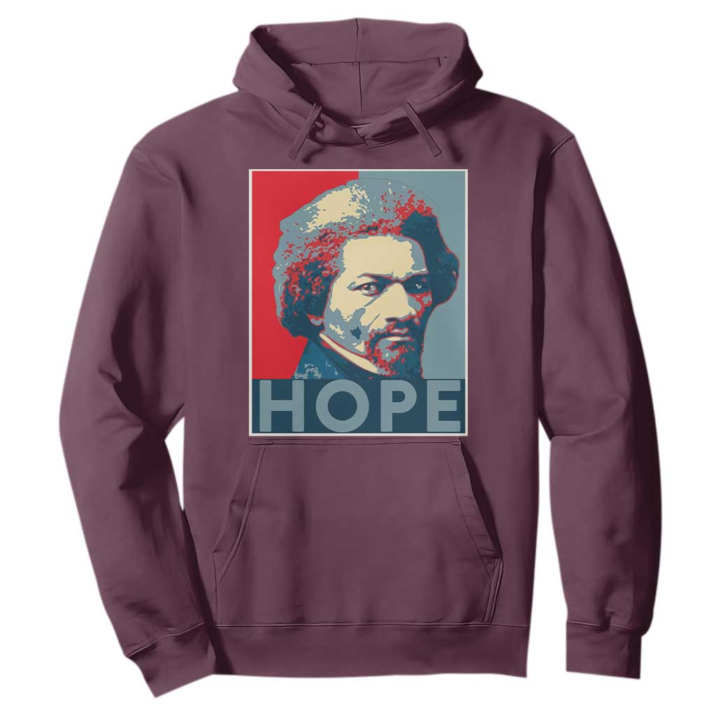 Frederick Douglass Hope Poster Hoodie African American Heritage - African Pride
