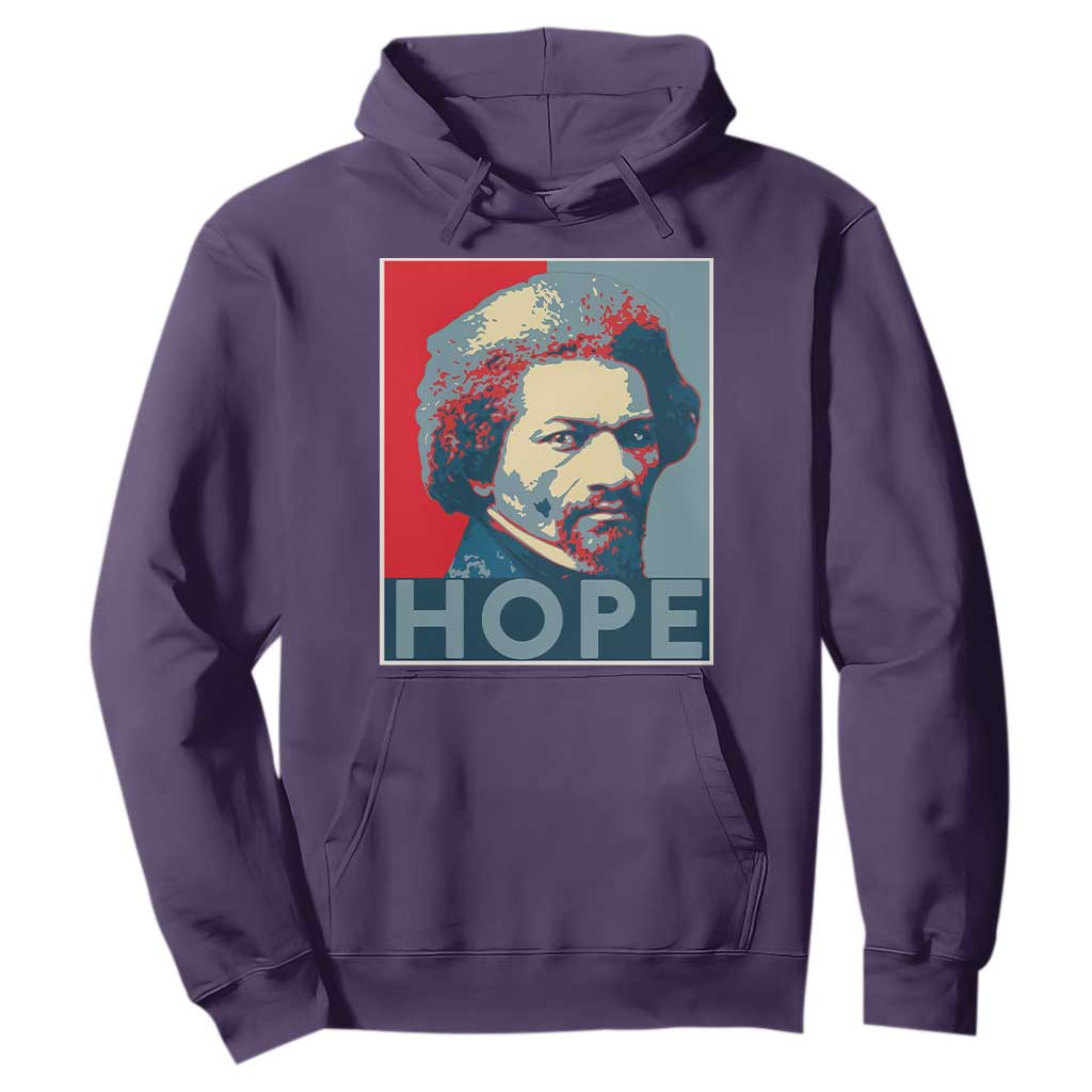 Frederick Douglass Hope Poster Hoodie African American Heritage - African Pride