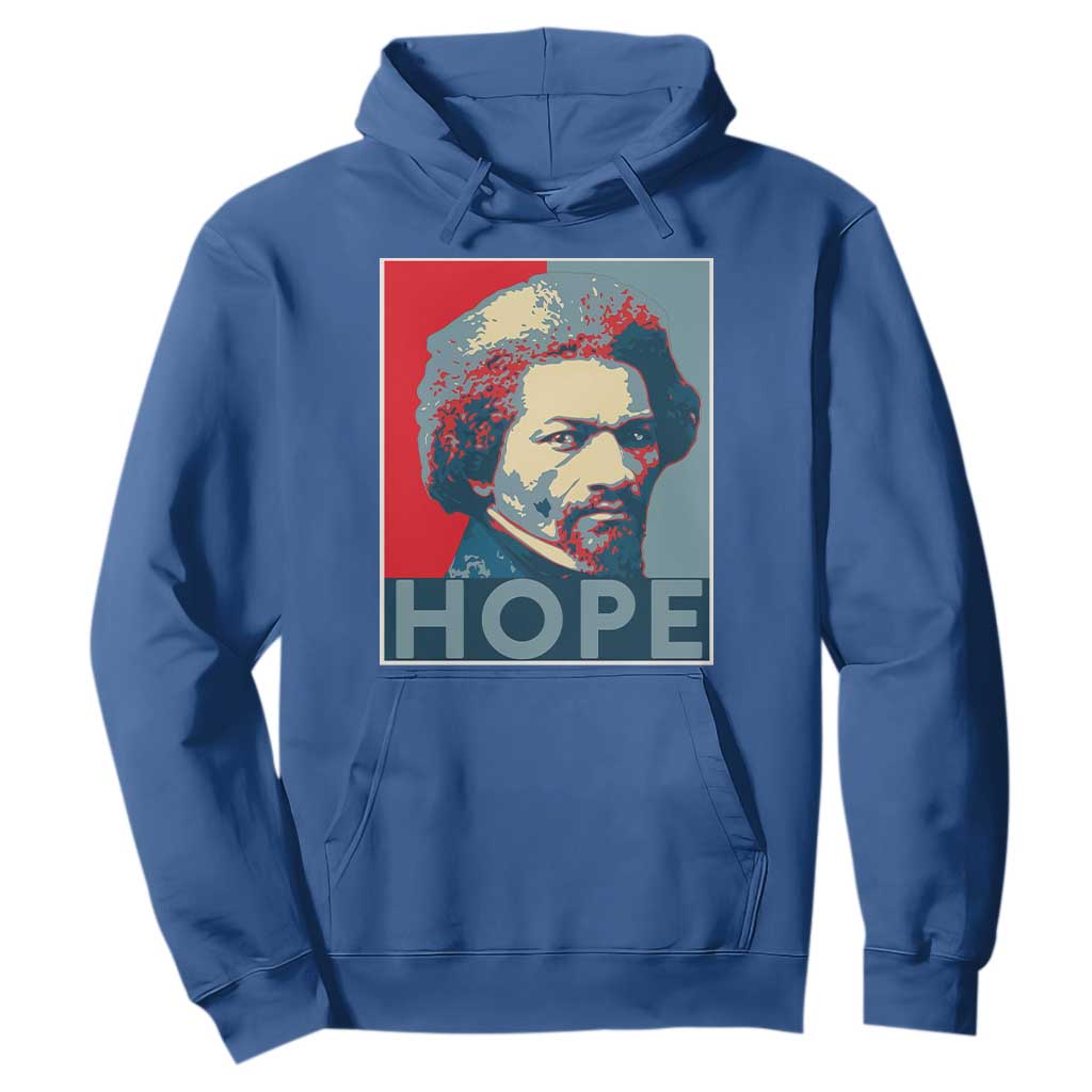 Frederick Douglass Hope Poster Hoodie African American Heritage - African Pride