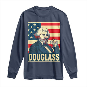 Frederick Douglass American Hero Long Sleeve Shirt Black History Month Gift