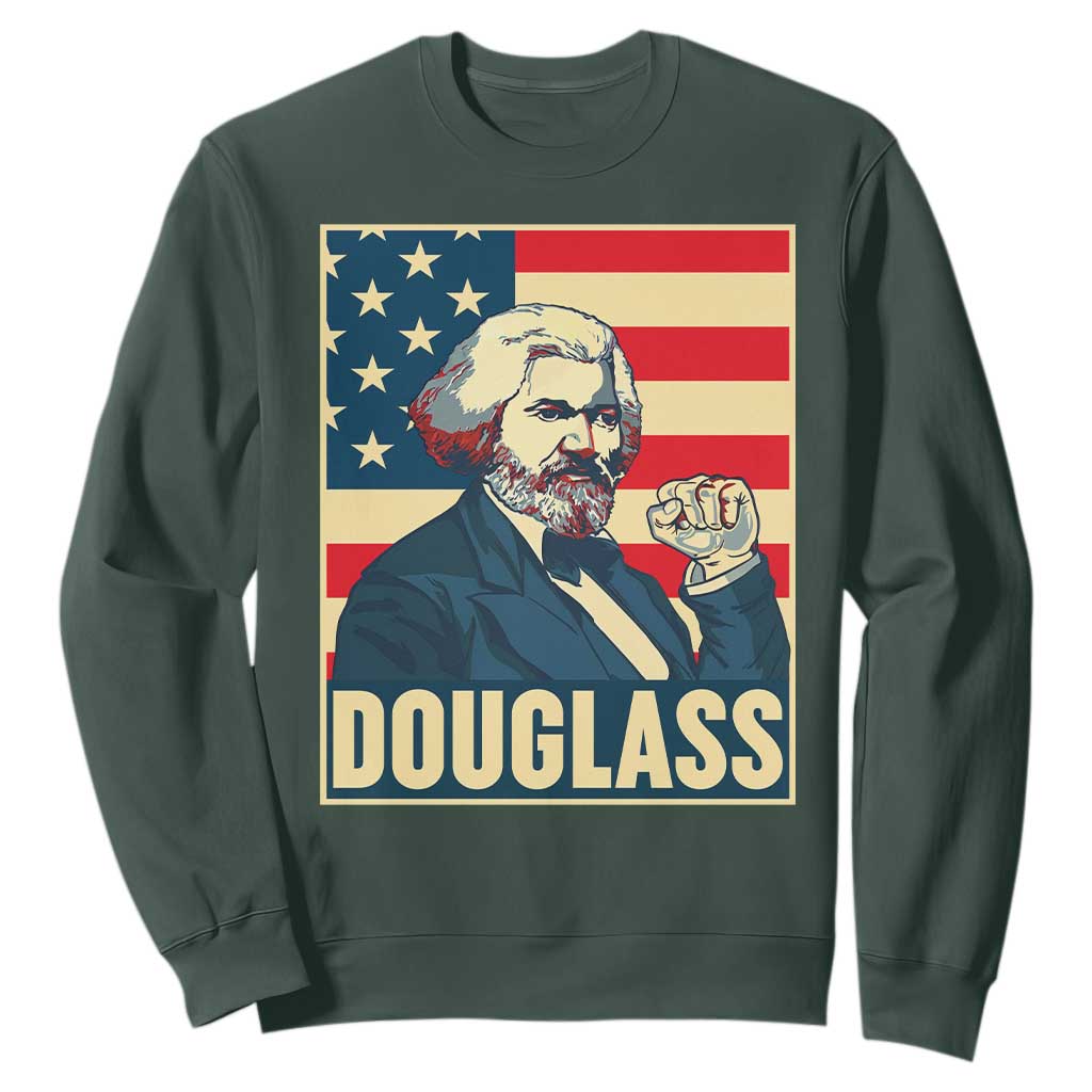 Frederick Douglass American Hero Sweatshirt Black History Month Gift