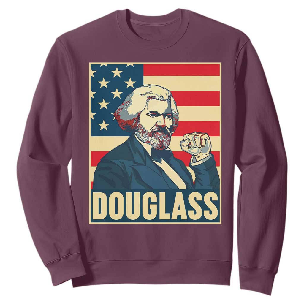 Frederick Douglass American Hero Sweatshirt Black History Month Gift