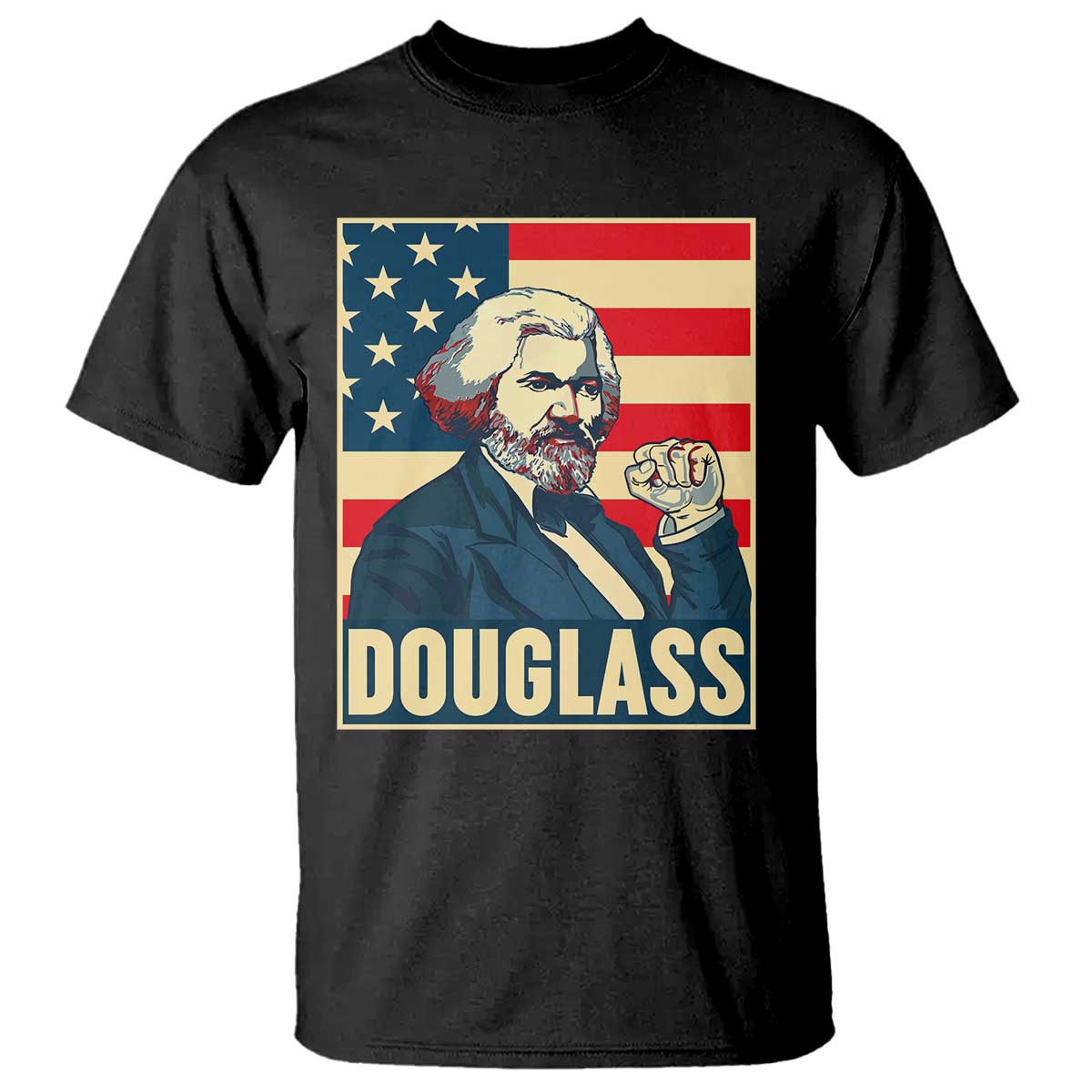 Frederick Douglass American Hero T Shirt Black History Month Gift