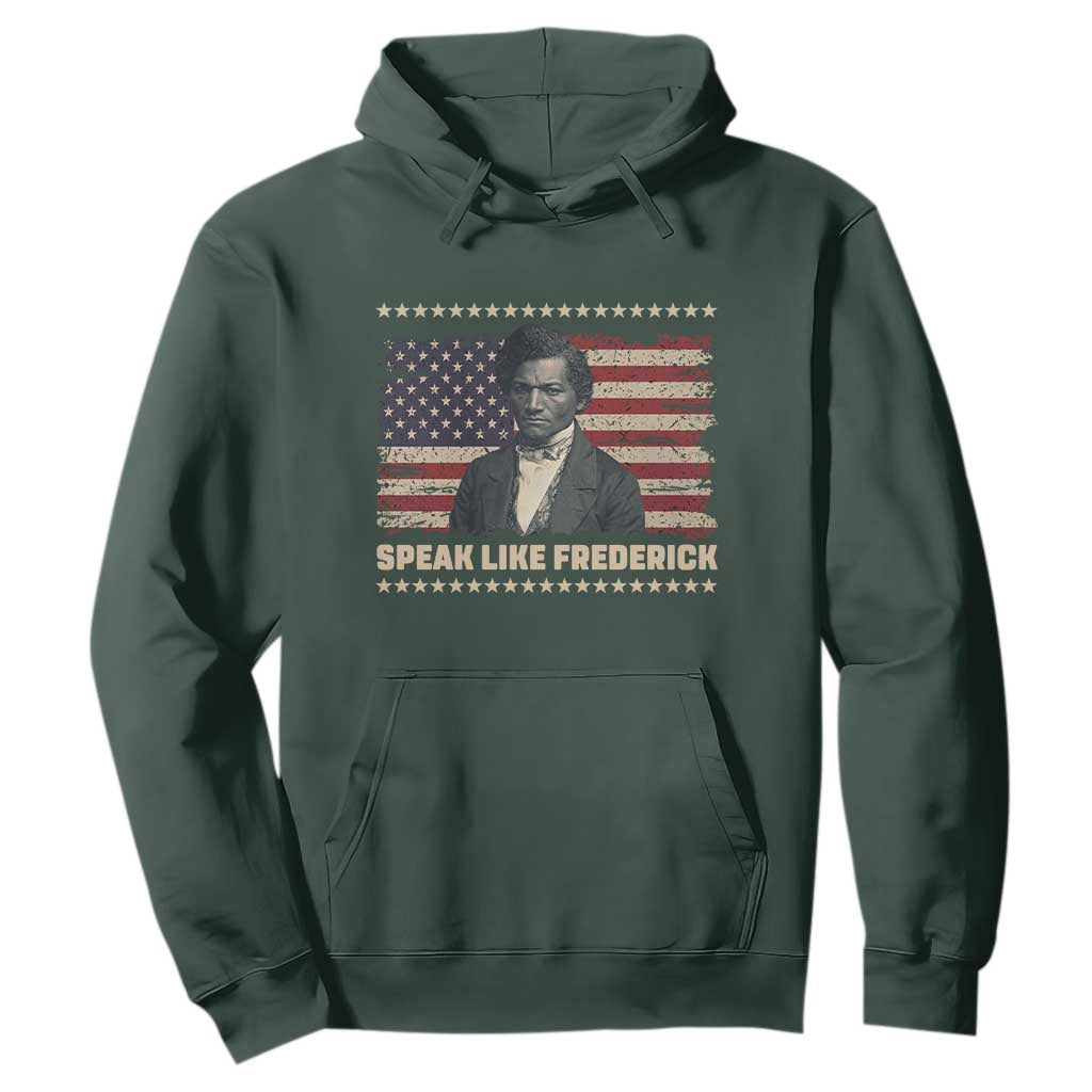 Speak Like Frederick Hoodie Black History Month Gift - African Pride