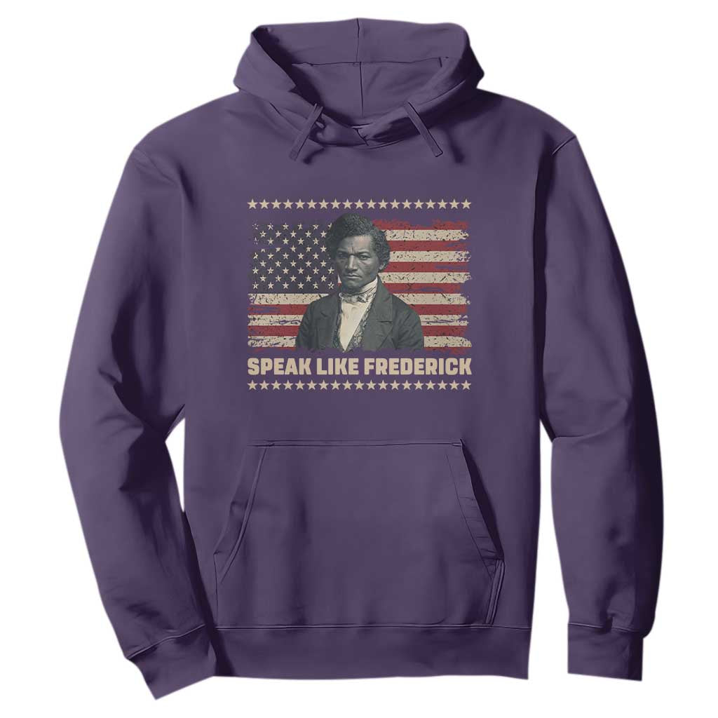 Speak Like Frederick Hoodie Black History Month Gift - African Pride