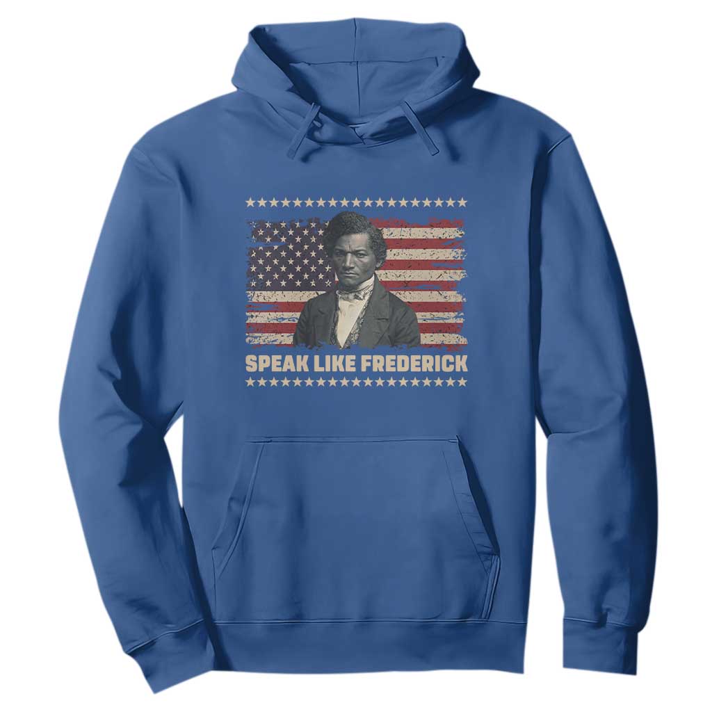 Speak Like Frederick Hoodie Black History Month Gift - African Pride
