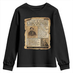 If There Is No Struggle No Progress Youth Sweatshirt Frederick Douglass Newspaper - African Pride