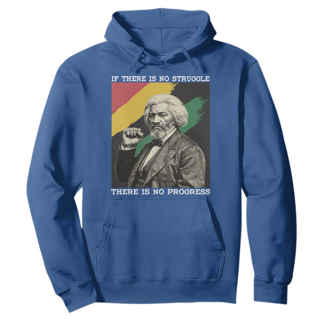 Frederick Douglass Struggle And Progress Hoodie Inspirational Black History - African Pride