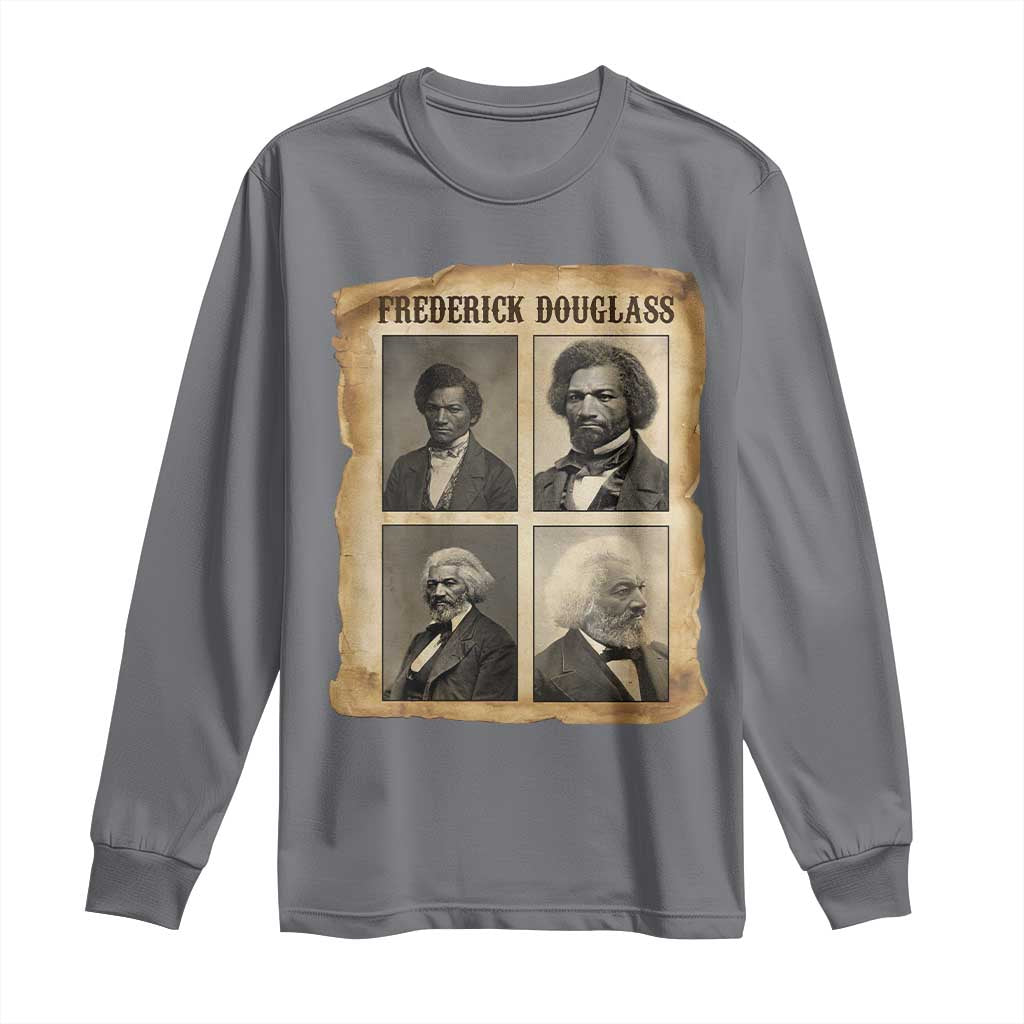 The Life Of Frederick Douglass Long Sleeve Shirt Historical Black History - African Pride
